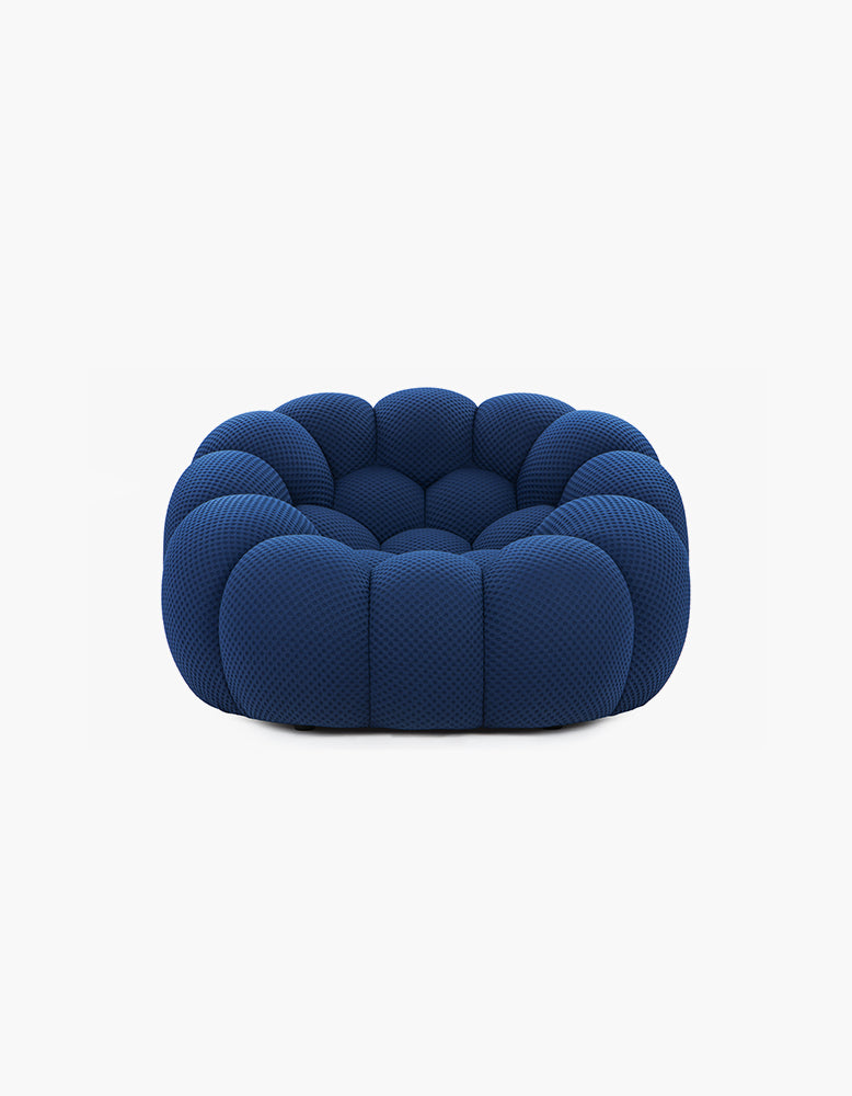 Bubble Armchair/ Lounge Chair, Blue