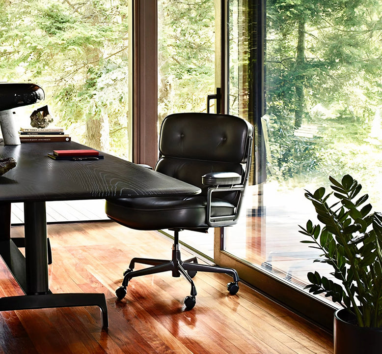 Eames Lobby Office Chair, Black