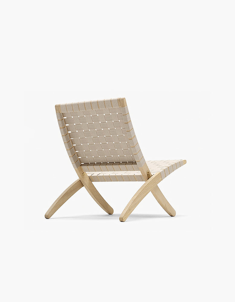 Carl Hansen & Son MG501 Cuba Lounge Chair Cotton Webbing