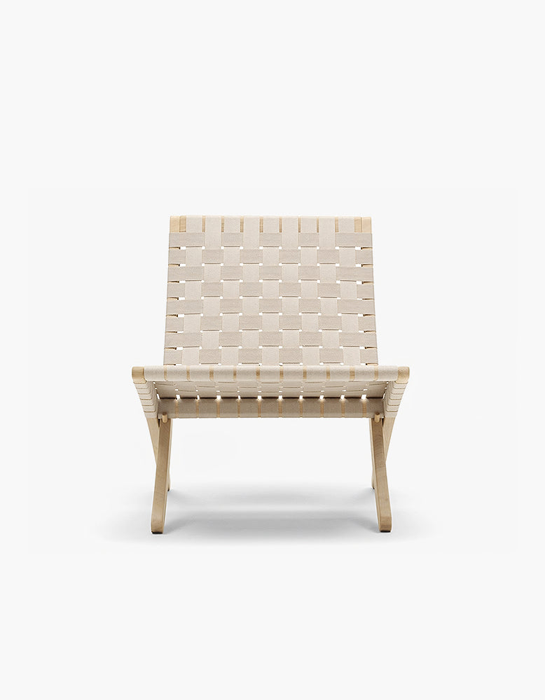 Carl Hansen & Son MG501 Cuba Lounge Chair Cotton Webbing