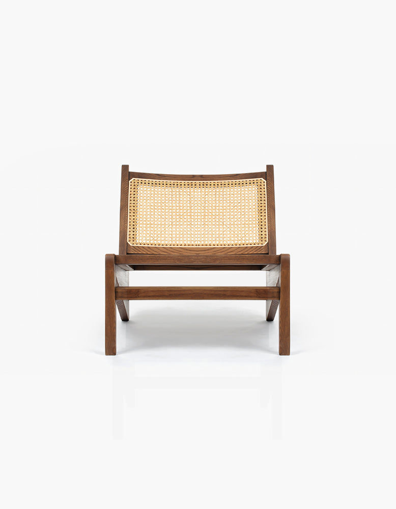 Pierre Jeanneret Kangaroo Armchair, Walnut