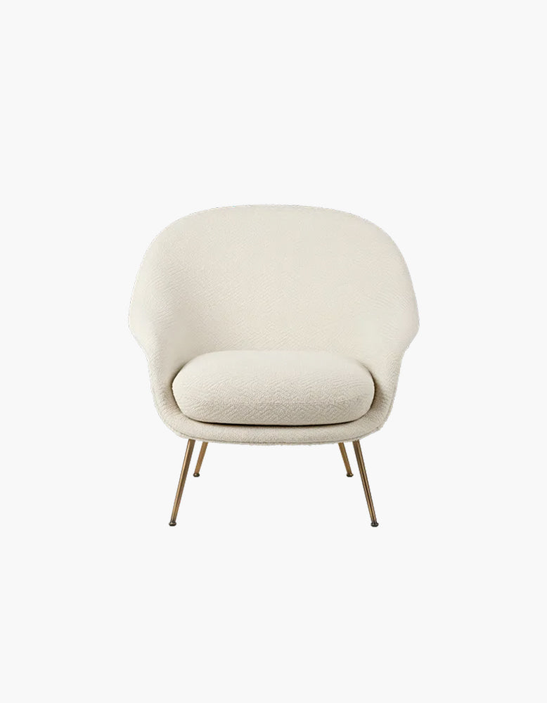 Gubi Bat Lounge Chair Fully Upholstered