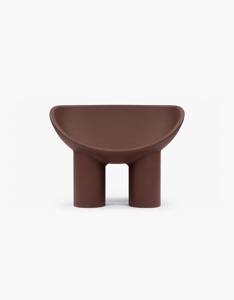 Roly Poly Armchair Chair, Chocolate