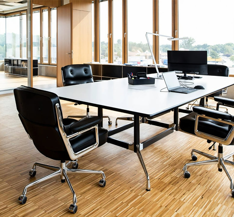 Eames Lobby Office Chair, Black