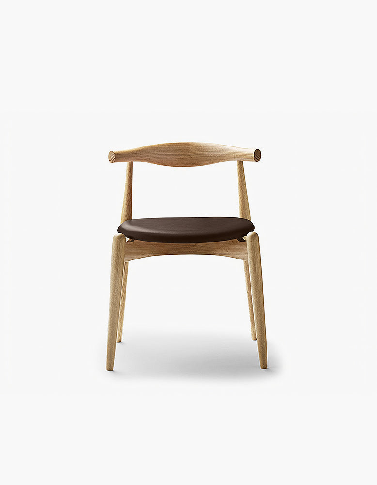 Carl Hansen & Son CH20 Elbow Dining Chair - Leather