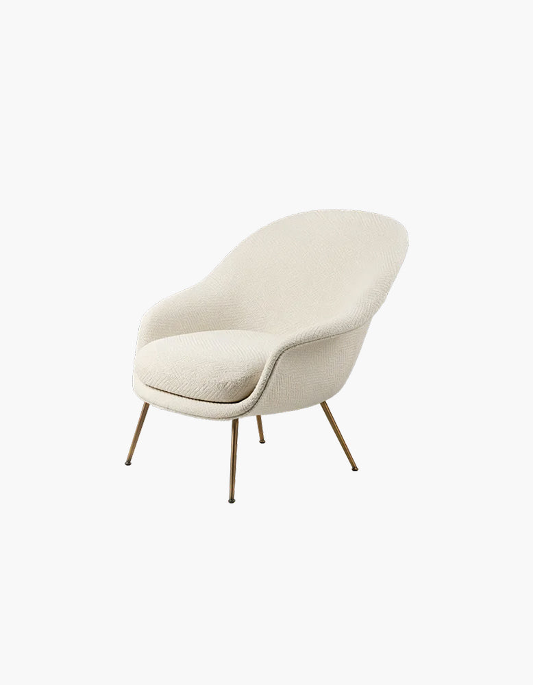 Gubi Bat Lounge Chair Fully Upholstered