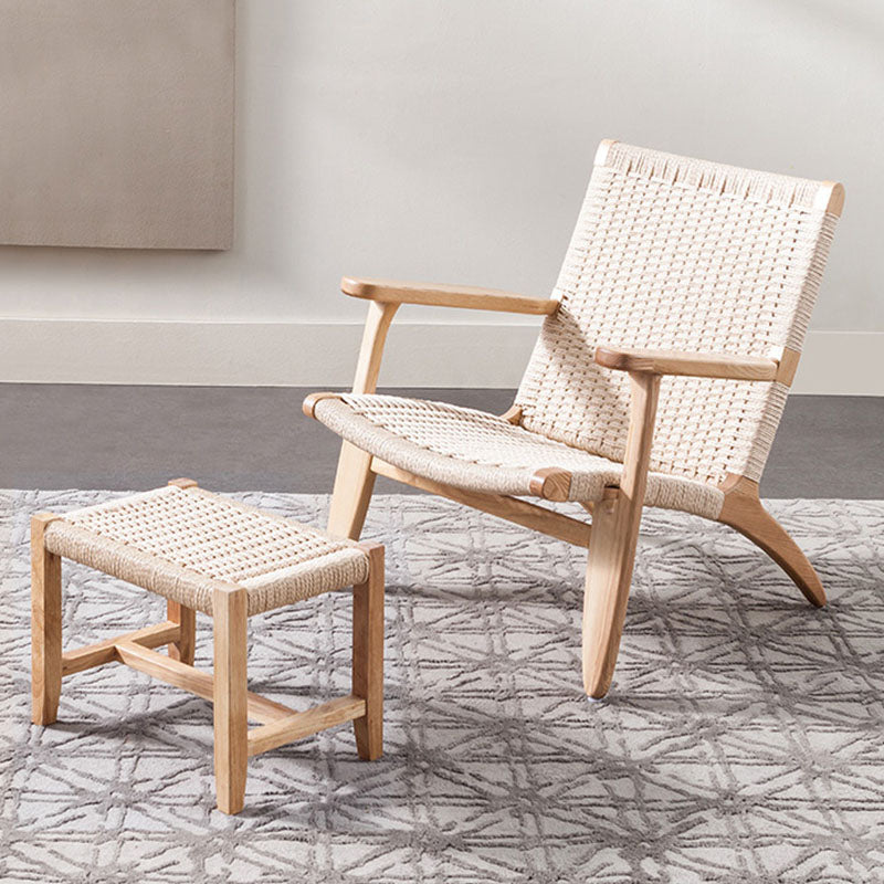 Hans CH25 Lounge Chair, Oiled Oak, Natural CordDescription



The CH25 oak armchair designed by Hans Wegner in the Mobelaris style is highly comfortable and crafted from solid oiled oak wood. This rattan armchair