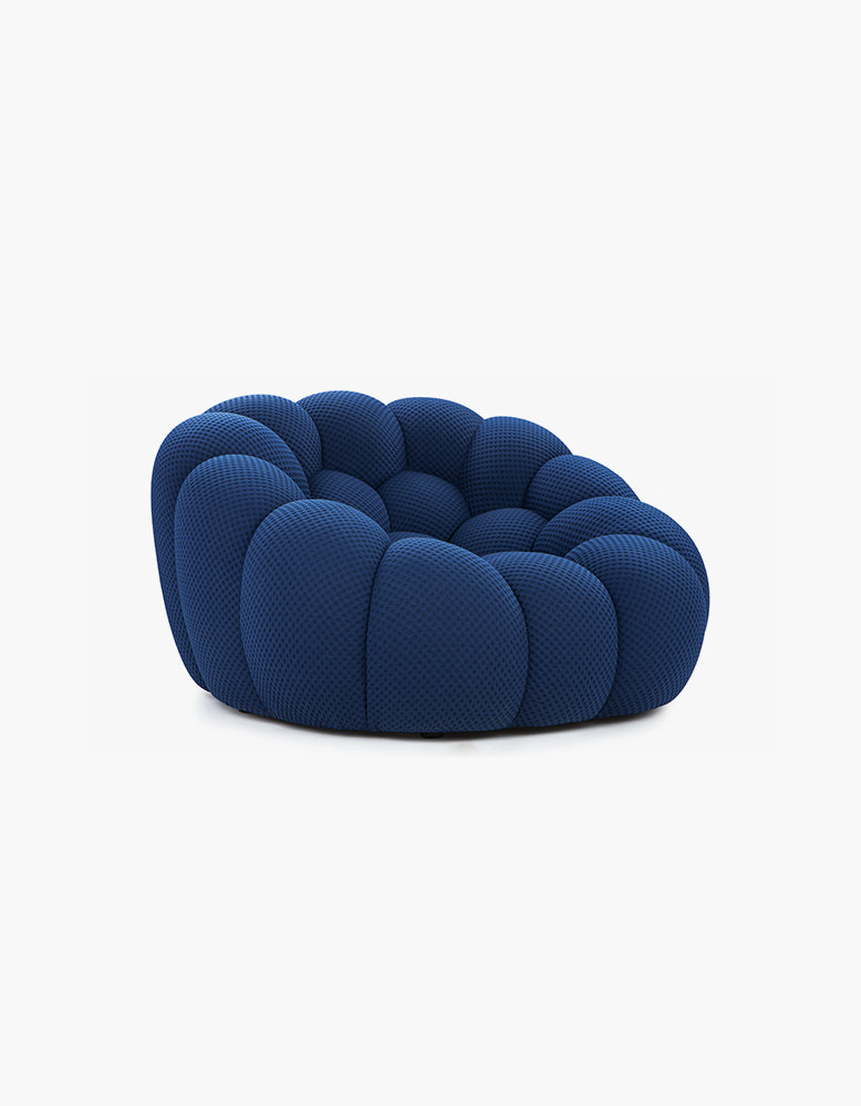 Bubble Armchair/ Lounge Chair, Blue