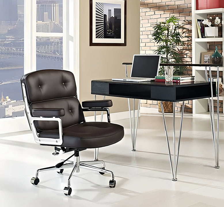 Eames Lobby Office Chair, Black