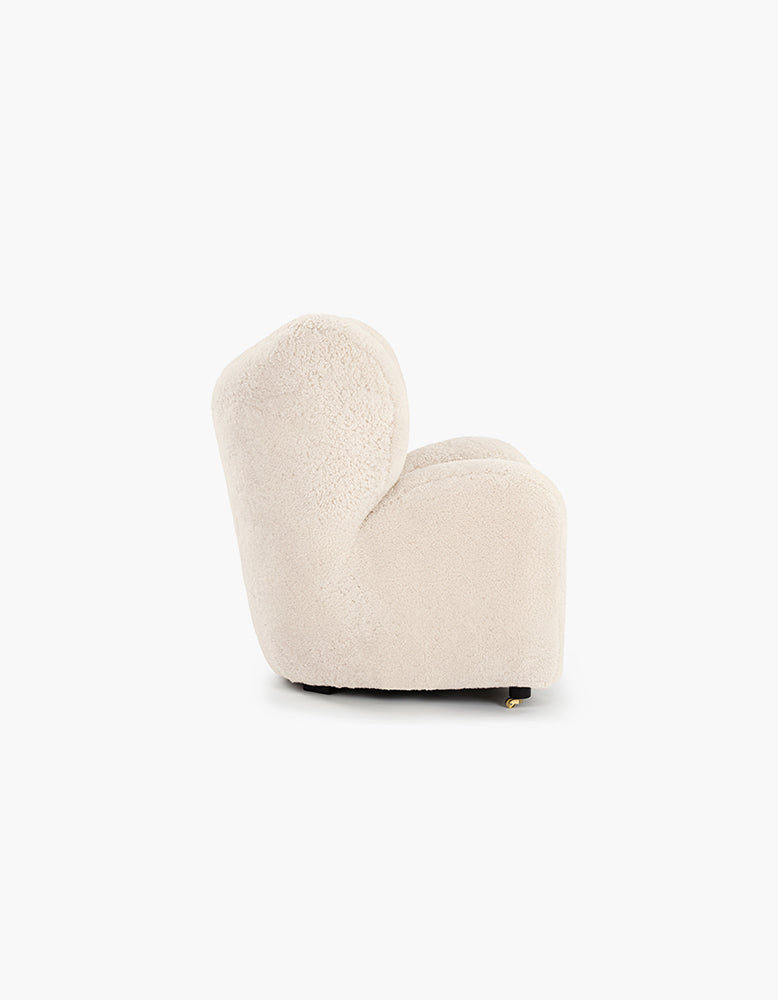 Tired Man Armchair, Sheepskin