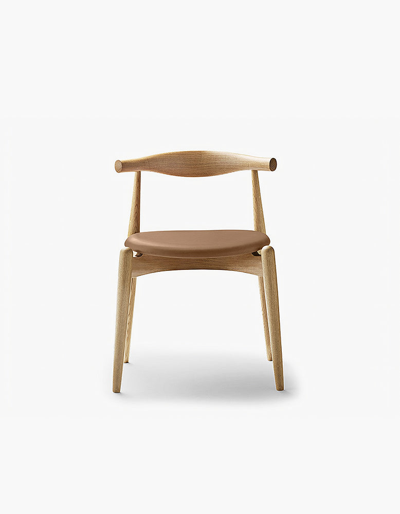 Carl Hansen & Son CH20 Elbow Dining Chair - Leather