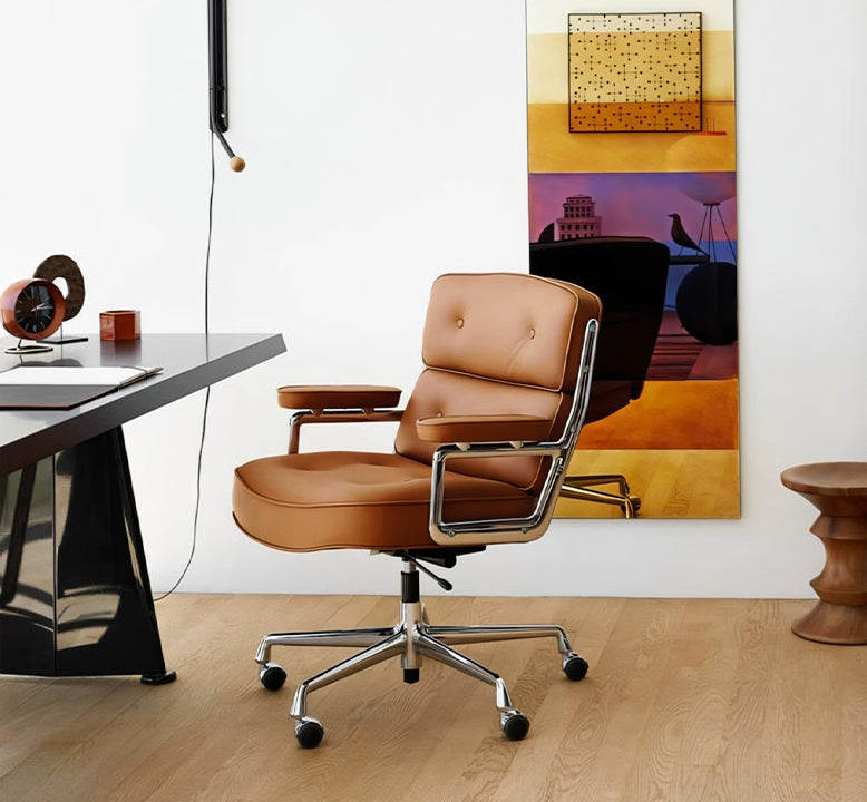 Eames Lobby Office Chair, Black