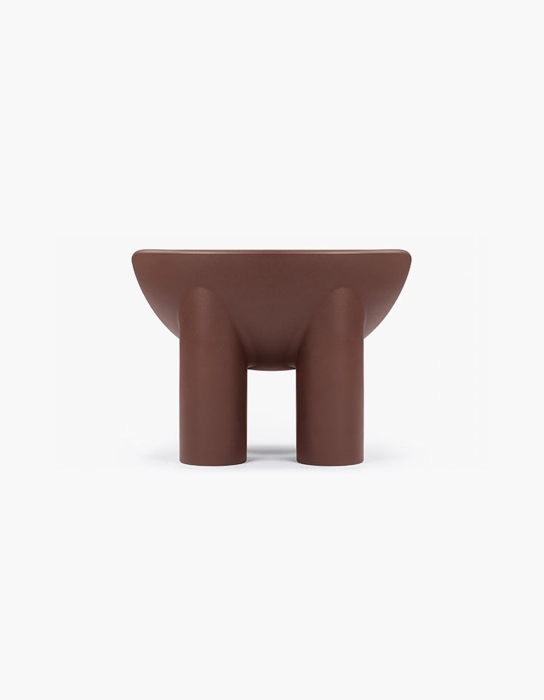 Roly Poly Armchair Chair, Chocolate