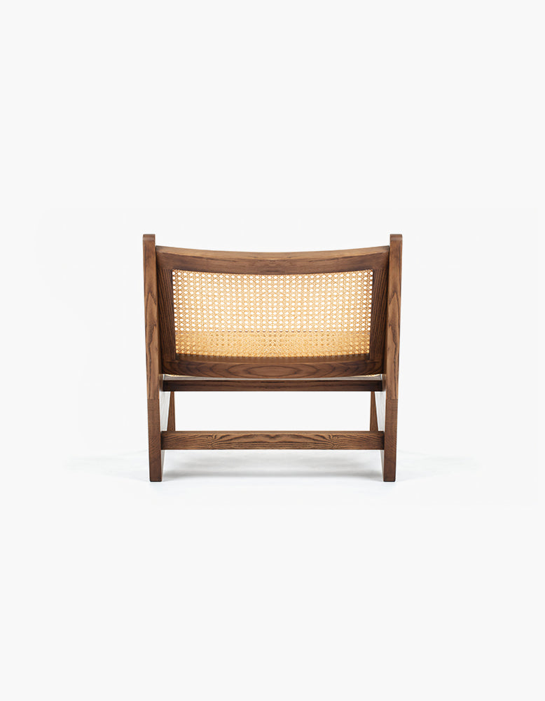 Pierre Jeanneret Kangaroo Armchair, Walnut