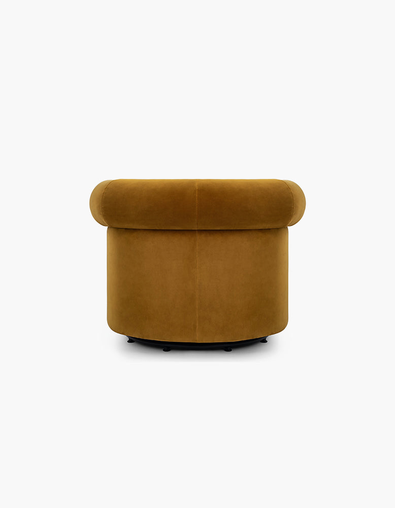 Huggy Armchair, Caramelized Velvet