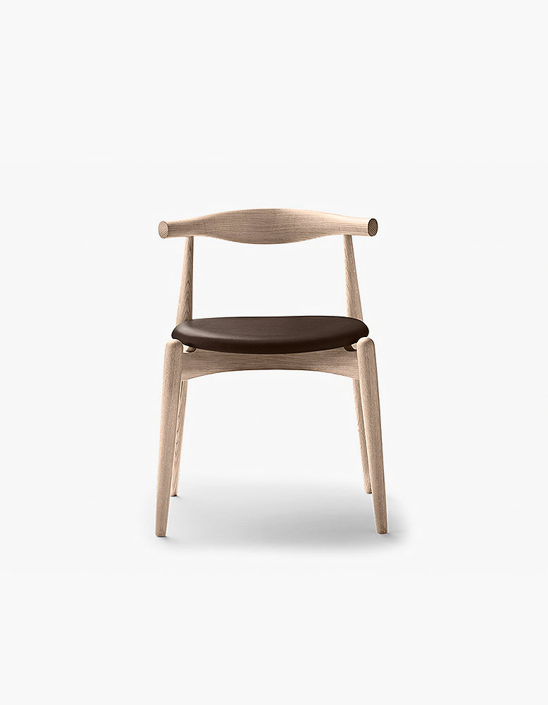 Carl Hansen & Son CH20 Elbow Dining Chair - Leather