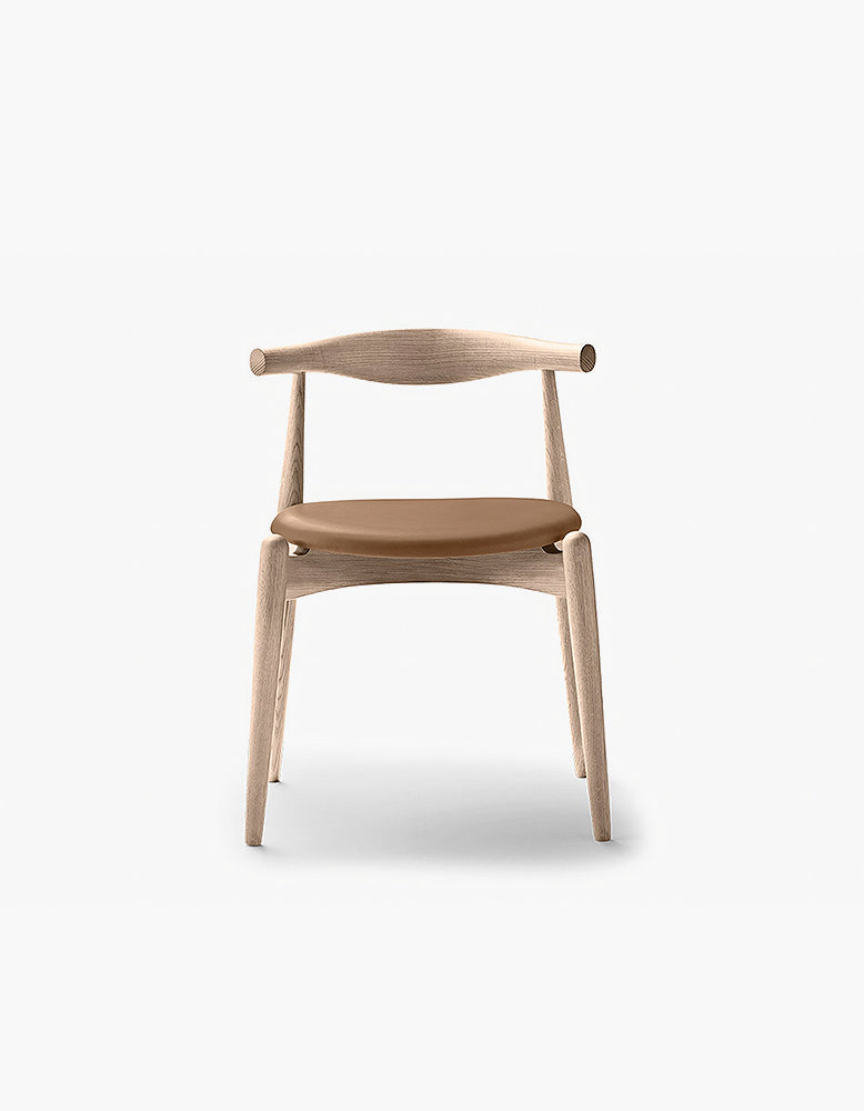 Carl Hansen & Son CH20 Elbow Dining Chair - Leather