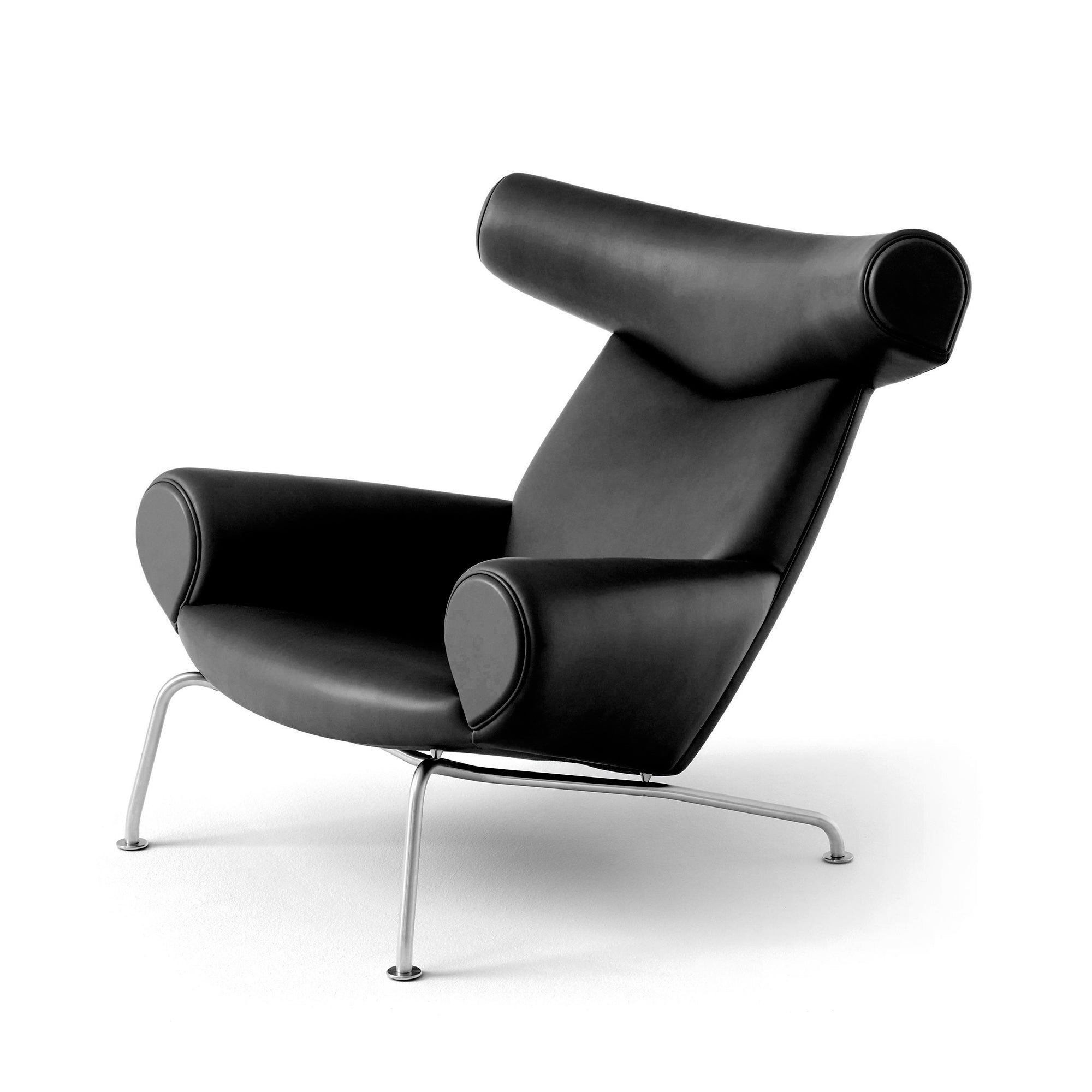 ox-horns-armchair-genuine-leather brown was designed as an extension o