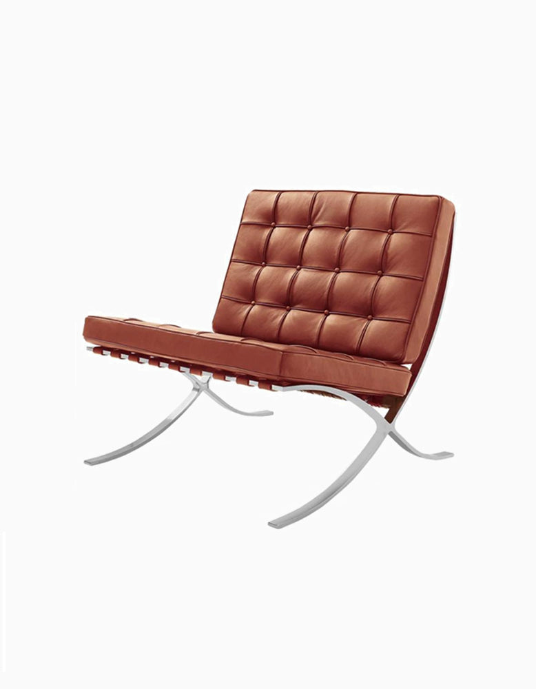 Modern Barcelona Chair And Footstool, Brown LeatherDescription



The Barcelona Style brown leather armchairs uk is a highly sought-after piece of furniture that has become a modern classic. It is a mid-century style