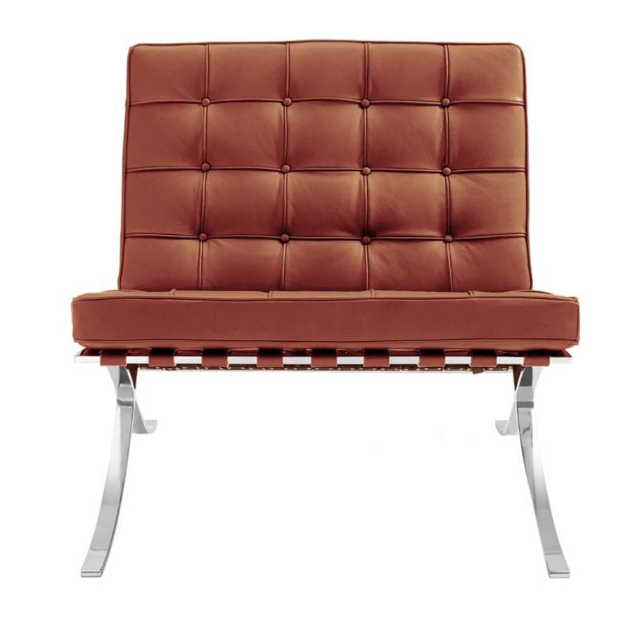 Modern Barcelona Chair And Footstool, Brown LeatherDescription



The Barcelona Style brown leather armchairs uk is a highly sought-after piece of furniture that has become a modern classic. It is a mid-century style